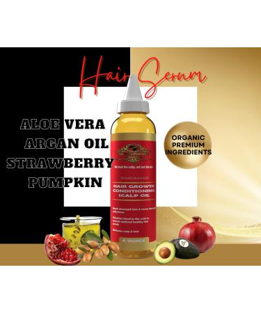 AK2 Curly, Wavy, Natural Hair Oil - Hydrating Detangler with Pomegranate & Moroccan Argan Oil for Dry, Damaged Hair & Braids (4 oz.) - Buy Online on GoSupps.com