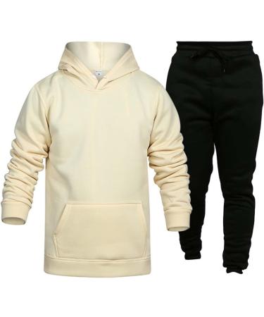Hanxiulin Men's Training Suit & Jogging Pants - Comfortable Khaki Leisurewear (3XL) - Buy Online on GoSupps.com