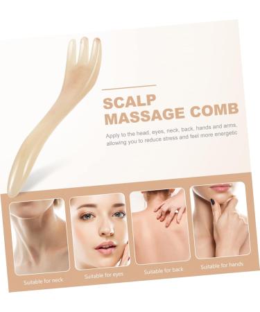 Magiclulu 3ST Kratzkamm Acupuncture Comb for Head Massage Sleek Starrisus Teeth Perfect for Beauty Salons & Spa Accessories - Buy Online on GoSupps.com