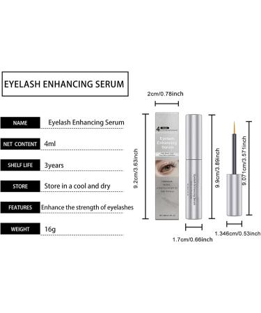 Eventerde Eyelash Growth Oil Strengthening Eyelash Volume Booster 4Ml Nourishing Liquid for Women and Girls Daily Routine and Travel - Buy Online on GoSupps.com