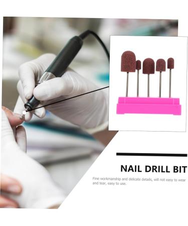 Toddmomy Manicure Drill Bit 1 Set Nail Sand Ring Cap Clean Drill Rig To Rotate Felt Wool Nail Drill Bit 8x6cm Rosy - Buy Online on GoSupps.com