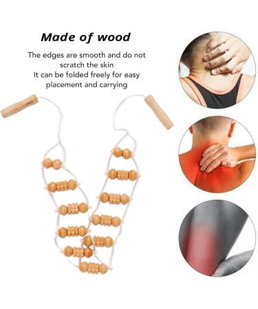 Back Massage Accessories | Holz Therapy Roller & Manual Massage Belt for Pain Relief in Back Neck Legs & Waist - International Shipping Available - Buy Online on GoSupps.com
