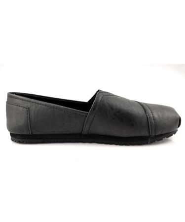 Laforst Women's Non-Slip Work Shoes - Jess PU Slip-On Flats in Black (Size 9) - Buy Online on GoSupps.com