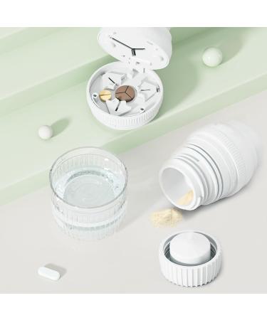 Broyeur de Pilules Coupe Comprim Coupe Medicaments pour Couper et craser Petits et Gros Cachets S parateur de Comprim s avec Lame (moudre vert) - Buy Online on GoSupps.com