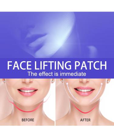 KOAHDE Face Lifting Patches Invisible Instant Face Neck and Eye Lift Tapes and Bands Face and Neck Lift Tape V Face Sticker Facial Thin Tape V-Shaped Facial Lifting Patch Skin Tightening Face Tape - Buy Online on GoSupps.com