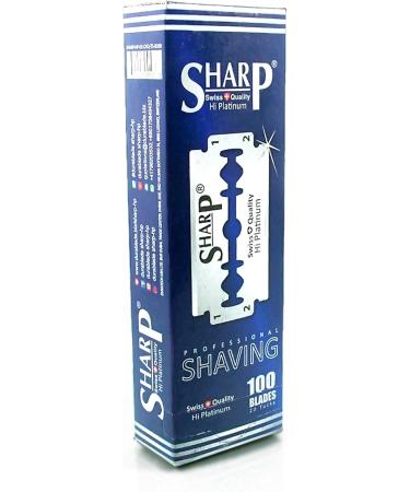  Razor Blades Club Pack of 100 Sharp Hi Platinum razor blades - Buy Online on GoSupps.com