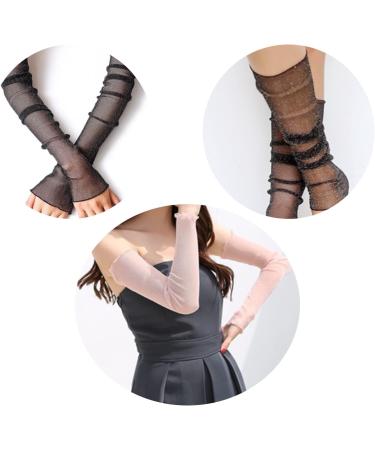 Molyorch Women's Cooling Arm Sleeves - Elastic Anti-Slip UV Protection for Outdoor Sports - 3 Pairs in 3 Colors - Buy Online on GoSupps.com