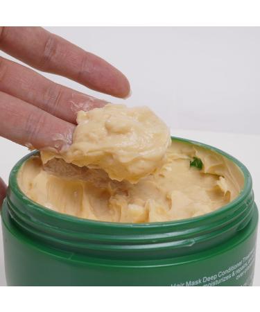 Organic Hair Mask Deep Conditioner Treatment with Keratin & Collagen for Dry Damaged Hair - Suitable for All Hair Types - Buy Online on GoSupps.com