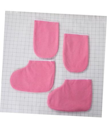 minkissy 12 Sets Leather Horn Boots Female Spa Gloves Manicure Treatment Hand Cover Wax Heat Foot Cover Hand Spa Gloves Wax Sock Paraffin Therapy Gloves Paraffin Wax Bath Gloves Spa Tool - Buy Online on GoSupps.com