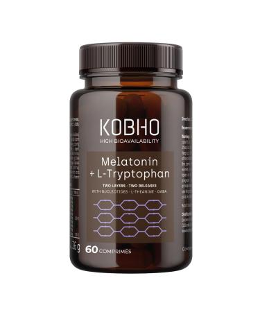 Melatonin 1.9 mg with Organic Tryptophan | Sleep Well | Tablets Intense Fatigue Burnout