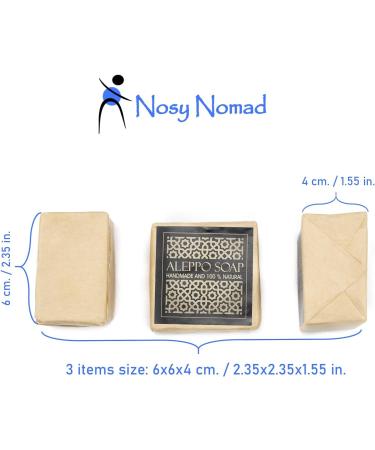 Original Natural Soap 75% Olive Oil and 25% Laurel Oil Set of 3 Organic Vegan Handmade Nourishing Moisturizing for Sensitive Skin Hair Shaving Soap Detox Traditional 3x120gr - Buy Online on GoSupps.com