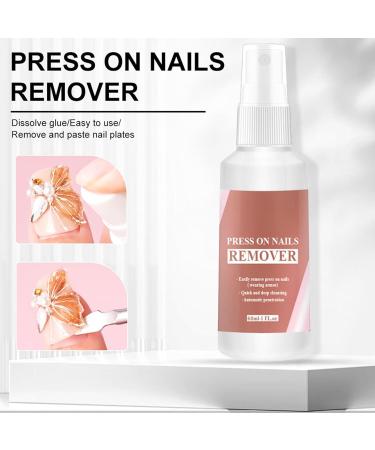 Solid Nail Glue - Solid Soak Off Glue | Quick Drying Adhesive Solid Rhinestone Glue With Remover For Press On Nails Tips Salon Art Lamp Curing Needed - Buy Online on GoSupps.com