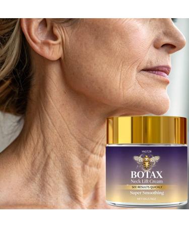 Neck Lift Cream - Instant Firming & Tightening Treatment for Wrinkles Sagging Skin & Double Chin - Super Smoothing Anti-Aging Cream - 50g - Buy Online on GoSupps.com