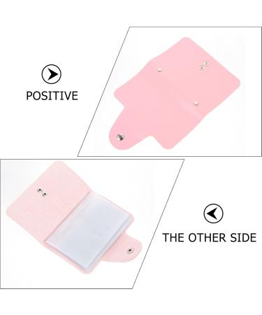 Lurrose Nail Art Storage Bag - 2 STK Nail Plate & Stamp Organizer for Nail Kits | PU & Steel Plate Accessories - Buy Online on GoSupps.com