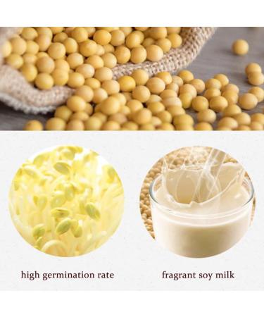 Organic Non-GMO 17.6oz Bulk Soybeans - Vegan Friendly Dry Soybeans for Soy Milk and Tofu - Buy Online on GoSupps.com