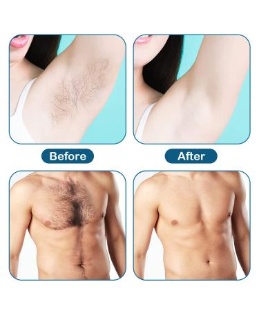 Hard Wax Beans Kit - 400g Wax Beads & 10 Applicator Sticks for Painless Hair Removal at Home | Ideal for Bikinizone Eyebrows & Brazilian Waxing - Buy Online on GoSupps.com