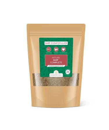 Barf Complete supplementary powder for dogs with 5 organic ingredients for health & vitality 100% natural 500g