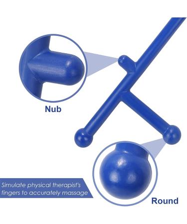 Buy Like-Very Even Massage Trigger Point Acupressure Therapy Tool - Blue | Head Neck Shoulder Pain Relief & Muscle Recovery | International Shipping Available - Buy Online on GoSupps.com