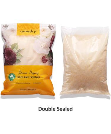 Wisedry Silica Gel Flower Drying Crystals - 5 LBS Color Indicating & Reusable | Ideal for Flower Preservation - International Shipping Available - Buy Online on GoSupps.com