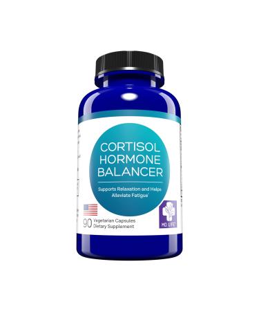 MD. Life Cortisol Support Hormone Balancer - 90 Vegan Capsules 90 Count (Pack of 1)