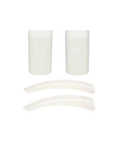 20 pcs. Tip Easy Fit pattern round & flat - nail tips artificial nails art nail nail tips