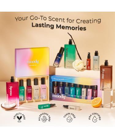 Moody Premium Aquatic Breeze Perfume for Men | Eau De Parfum | Long Lasting Scent Upto 8 Hours | Luxurious EDP Fragrance with 20% Perfume Oil 100ml - Buy Online on GoSupps.com