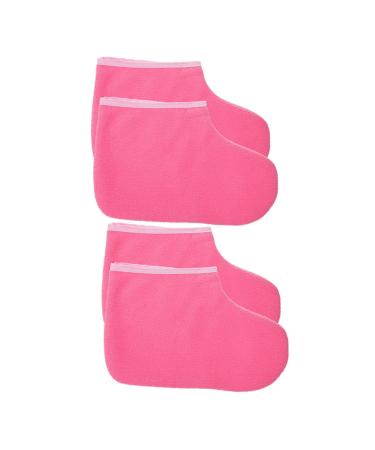 Healvian 2 paires Tissu pour Cire de Paraffine R utilisables Protection Thermique pour Soins des Accessoire Spa pour Bain Th rapie Wax Warmer Cover