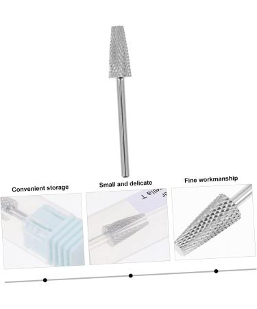 FOMIYES nail polisher manicure grinding heads nail polishing bits Manicure Nail electric nail file nail cleaner tool portable pedicure polisher Nail Buffer Bit Metal Drilling tool plastic - Buy Online on GoSupps.com