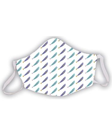 Elegant Printed Fish Reusable Mask | Stylish Colorful & Eco-Friendly Face Covering - Buy Online on GoSupps.com