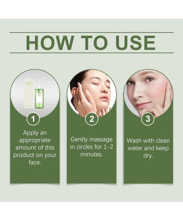  ZLHHRZJX Mugwort Cleansing Oil Waterproof Makeup Remover for All Skin Types Your Double Purification Facial Oil Quick Cleansing Oil to Remove Blackheads Suitable for All - Buy Online on GoSupps.com