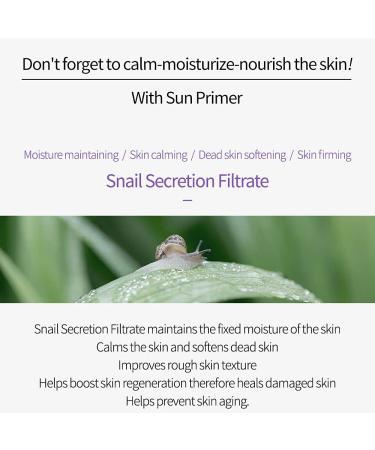 PRETTYSKIN Snail All in One Sun+ Primer SPF50+ PA++++ 70g - Korean Facial Sunscreen - Buy Online on GoSupps.com