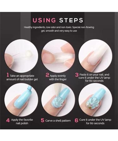  BIERDAN Builder gel for nail extensions - Non-stick - Strengthens nail extensions - Solid gel - For nail extensions - Sheer pink - Buy Online on GoSupps.com