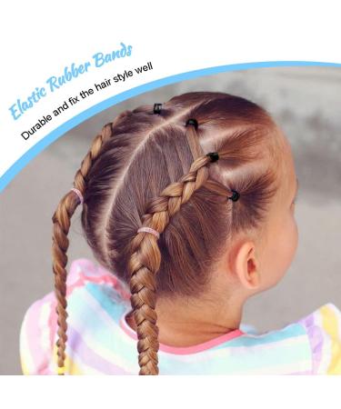 Topsy Tail Hair Tool Set with 1000 Rubber Bands, Hair Elastics, and Styling Tools - Buy Online on GoSupps.com