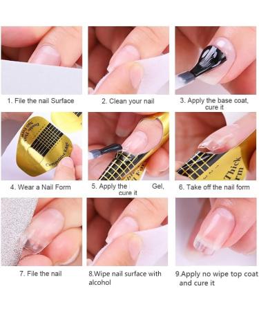 Milky White Self Leveling Extension Gel Quick Building Clear Pink Nail Tips Led UV Gel Soak Off - (Color: 016) - Buy Online on GoSupps.com