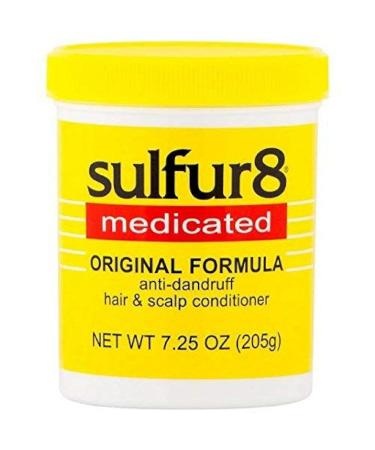 Sulfur8 Medicated Anti-Dandruff Hair and Scalp Conditioner Original Formula 7.25 oz 7.25 Ounce (Pack of 1)