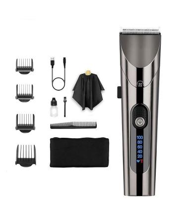 Barber Scissors Hair Clippers for Men Washable Rechargeable Hair Clipper Professional Barber Trimmer Set