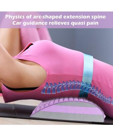 Align Neck & Back Extensor - 2 in 1 Back Trainer for Stretch & Relax | Premium Soft Waist Stretcher & Massage Device | International Shipping - Buy Online on GoSupps.com