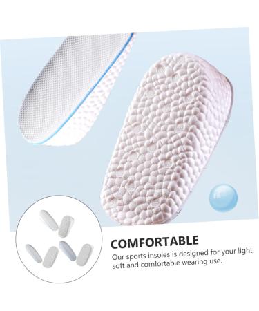 FRCOLOR 9 Pairs Orthopedic Heel Lift Insoles - Breathable Heightening Half Pad Cushions for Men & Women - Buy Online on GoSupps.com