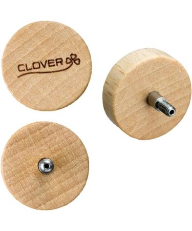 Clover Interchangeable Cord Stoppers (2pcs.) - Perfect for Knitting and Crochet Projects - Buy Online on GoSupps.com