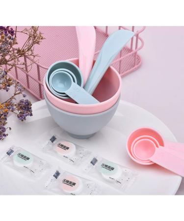 Minkissy Face Mask Stirring Bowl Set | DIY Facial Mask Tool Kit with Silicone Brush & Spoon | Ideal for Women & Girls - Buy Online on GoSupps.com