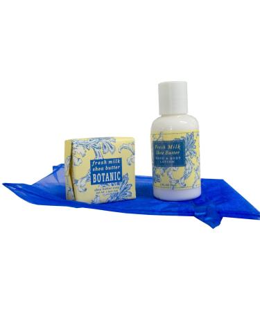 Greenwich Bay Botanical Lotion & Soap Gift Set - Fresh Milk & Shea Butter | Nourishing Skincare for All Skin Types - Shop Internationally - Buy Online on GoSupps.com