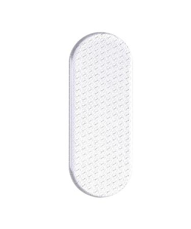 Hard Skin Remover - Clear Glass Foot File Pedicure Helper | Clear in-Shower Foot Scrubber Callus Remover Pedicure Foot File for Smoothing Feet Dead Skin