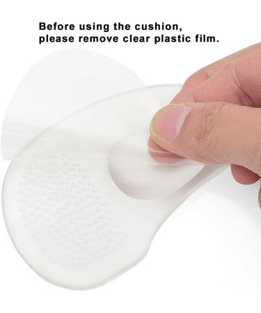 2 Pairs Dr. Foot Ball of Foot Cushions - Forefoot Support Pain Relief Gel Insoles - Buy Online on GoSupps.com