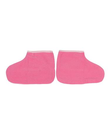 Paraffin Wax Bath Set | Cozy Pink Flannel Bathroom Shoes & Inserts for Hands & Feet | International Shipping - Buy Online on GoSupps.com