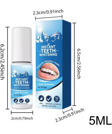  Djowyh Dental Whitener 5ml Removes Stains & Odors | For Teeth Whitening Gum Cleaning Protecting Relieving Bad Health Healthy For Teeth - Buy Online on GoSupps.com