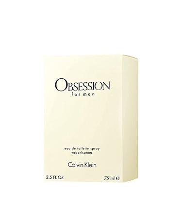 Calvin Klein Obsession for Men Eau de Toilette Spray - 2.5 Fl Oz - Buy Online on GoSupps.com