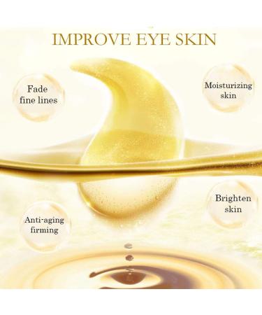 60pcs 24K Gold Eye Pads - Moisturizing Anti-Aging Gel Masks for Dark Circles Swelling & Fine Lines | Shop Now! - Buy Online on GoSupps.com