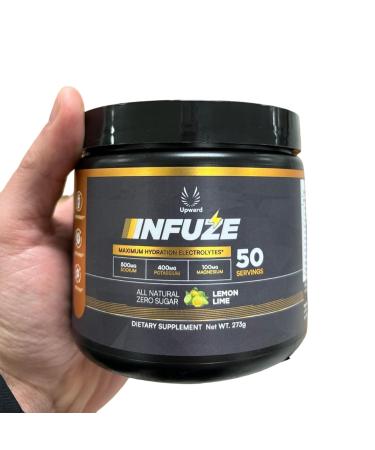 Upward Zero-Sugar Electrolytes I Lemon-Lime Flavor I Keto Paleo & Vegan Friendly I 50 Servings I Hydration I Sugar Free Rehydrate Drink Mix I Essential Amino Acids Powdered Supplement
