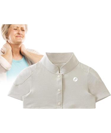 Geruwam Shoulder Thermopad | Comfortable Neck-Shoulder Wrap for Seniors | Non-Charging Warmth | Ideal for Air-Conditioned Rooms - Buy Online on GoSupps.com