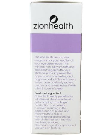 Zion Health Wide Awake Eye Revival Stick 0.25 oz | Brighten & Refresh Eyes - Shop Internationally - Buy Online on GoSupps.com